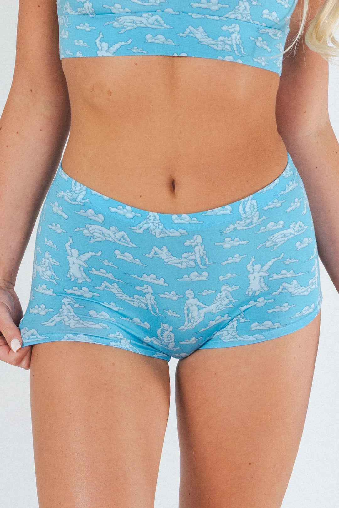The Reverse Cloud Girl | Cloud Modal Boyshort Underwear