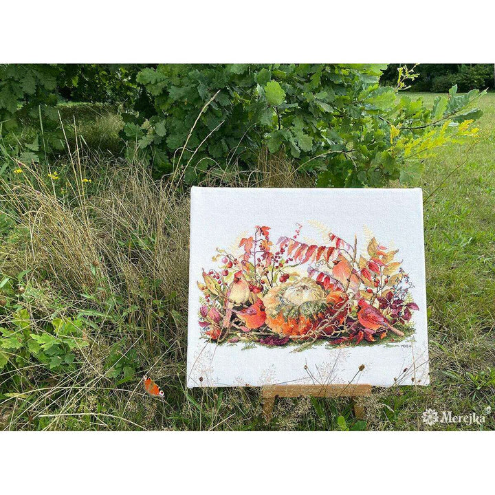 Rhapsody in Red K-190 Counted Cross-Stitch Kit