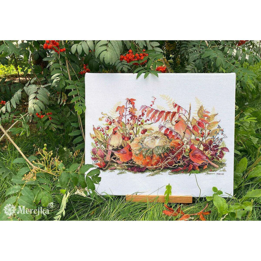 Rhapsody in Red K-190 Counted Cross-Stitch Kit