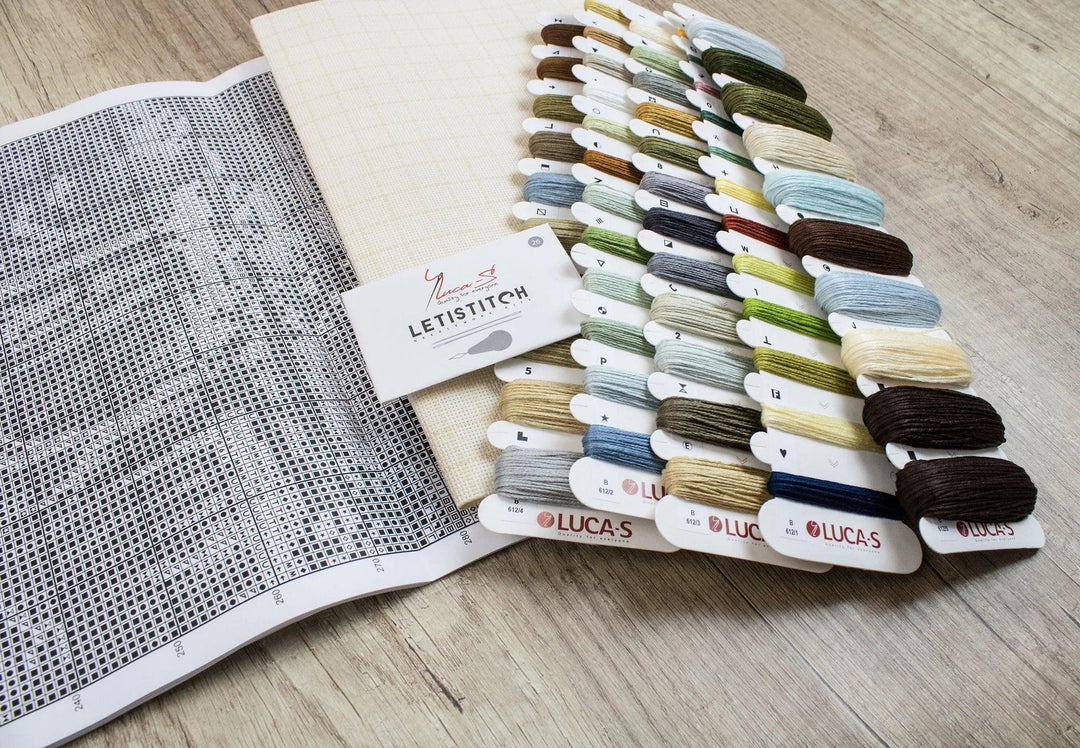 Riding the Range B612L Counted Cross-Stitch Kit