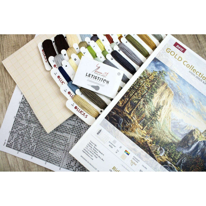 Riding the Range B612L Counted Cross-Stitch Kit