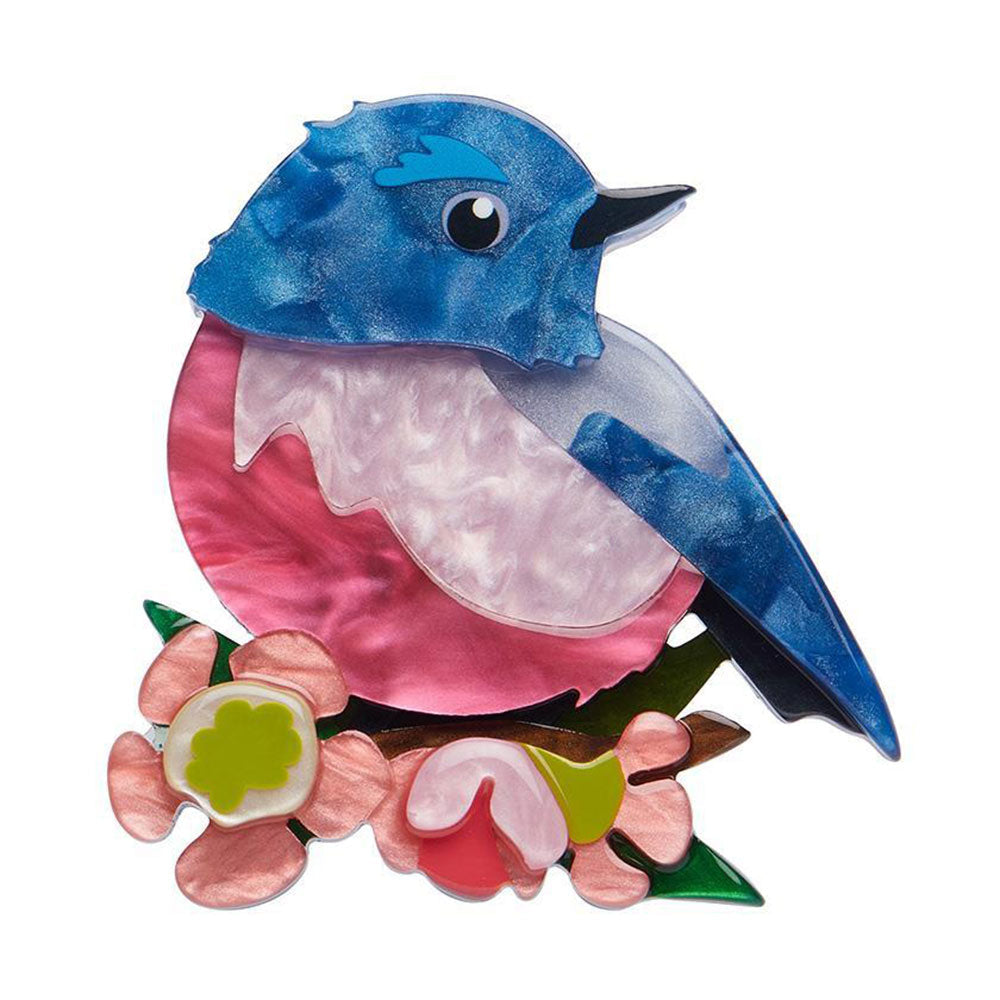 Riley the Robin Brooch by Erstwilder image