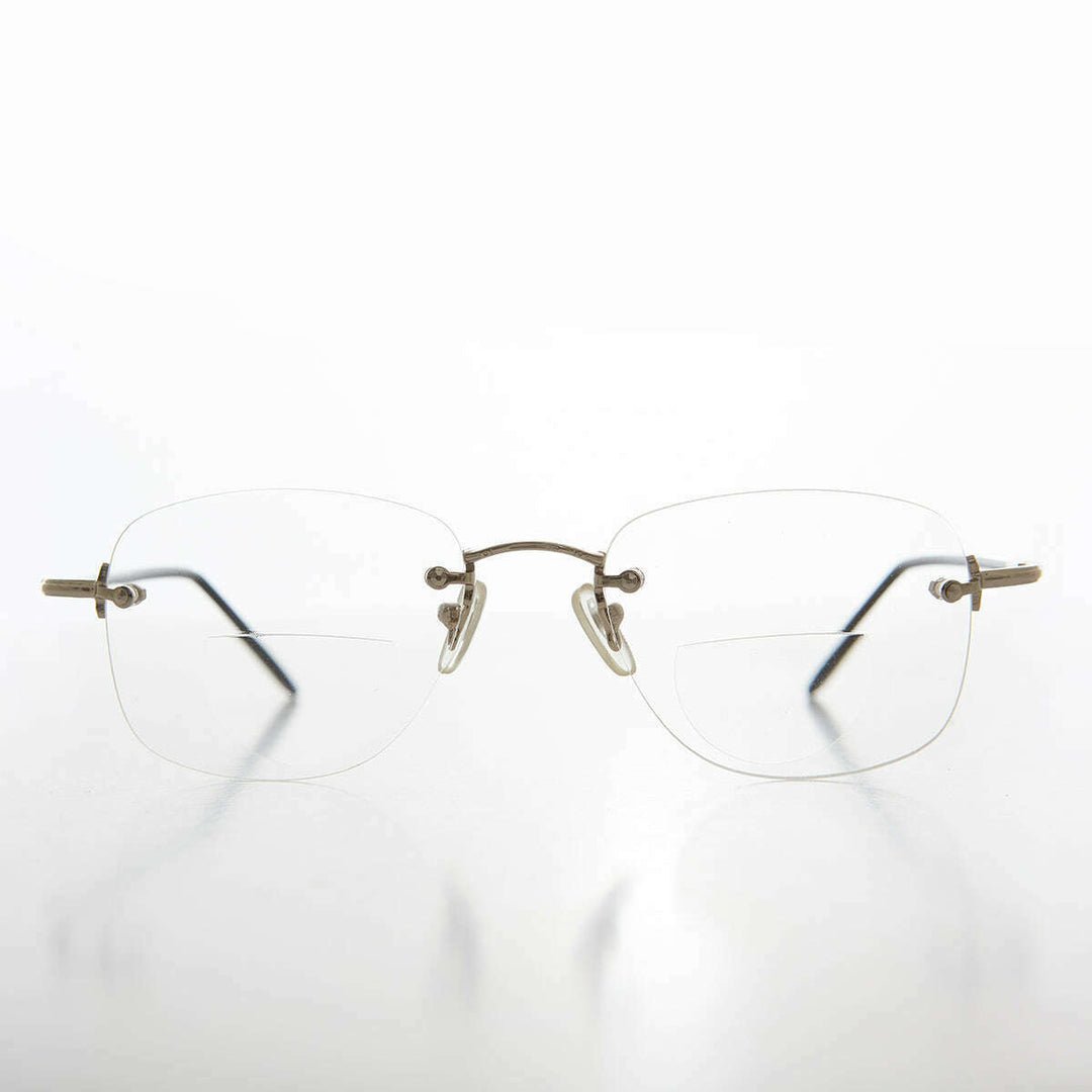 Rimless Bifocal Readers - Glassy