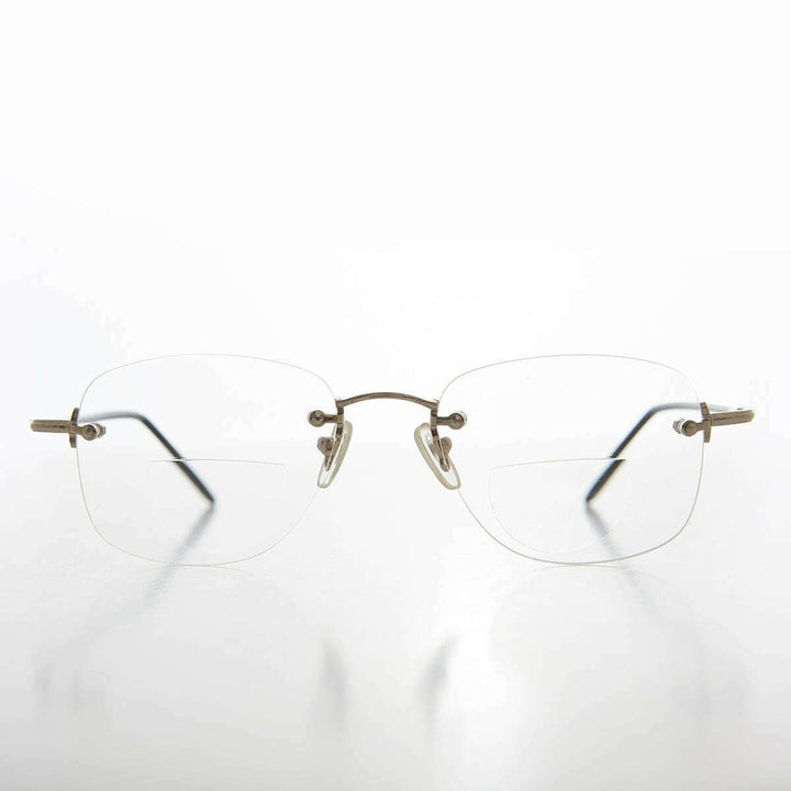 Rimless Bifocal Readers - Glassy