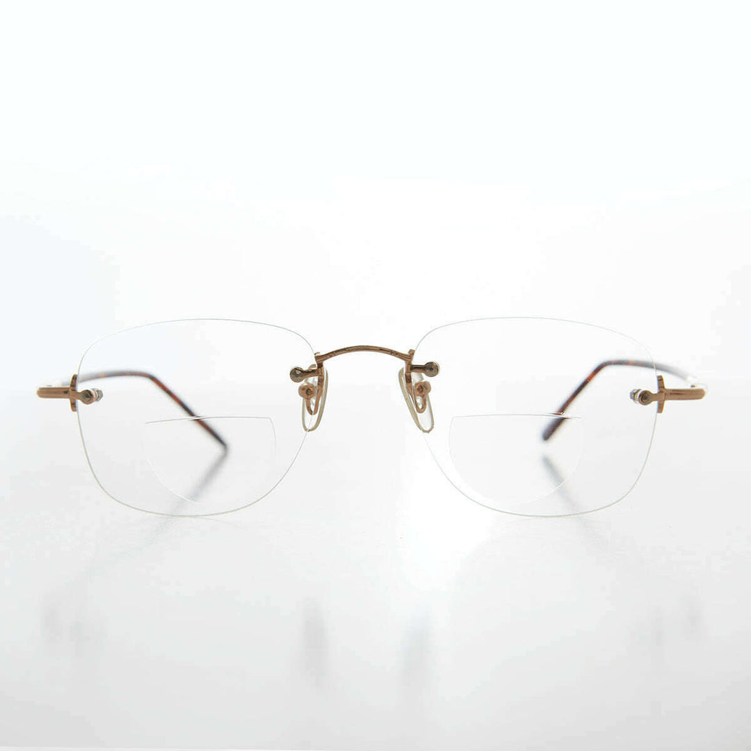 Rimless Bifocal Readers - Glassy