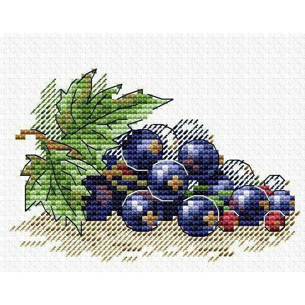 Ripe Currant SM-514 Counted Cross Stitch Kit