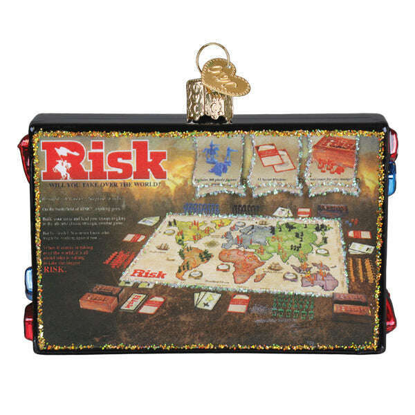Old World Christmas Risk Blown Glass Ornament