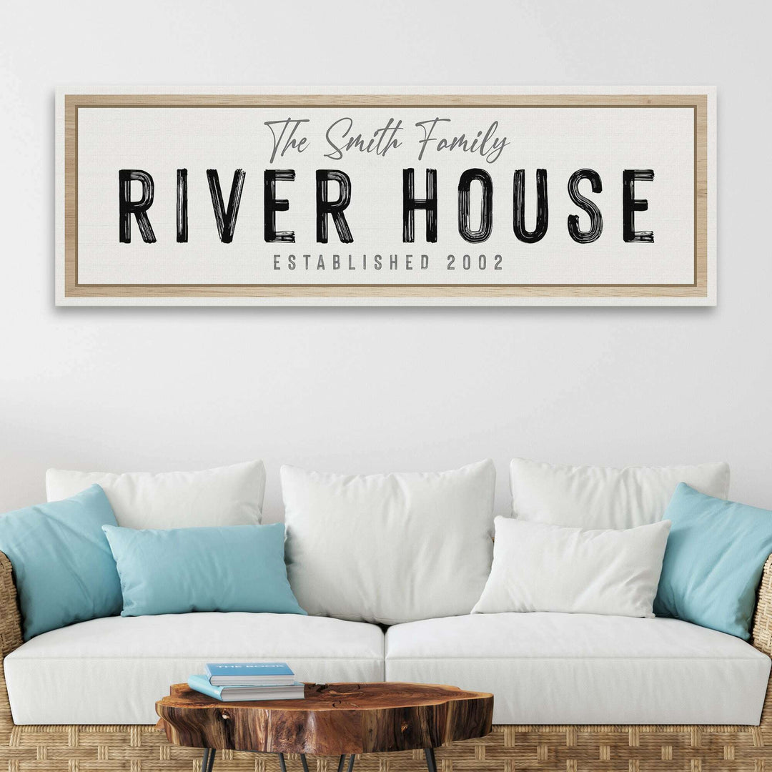 River House Sign