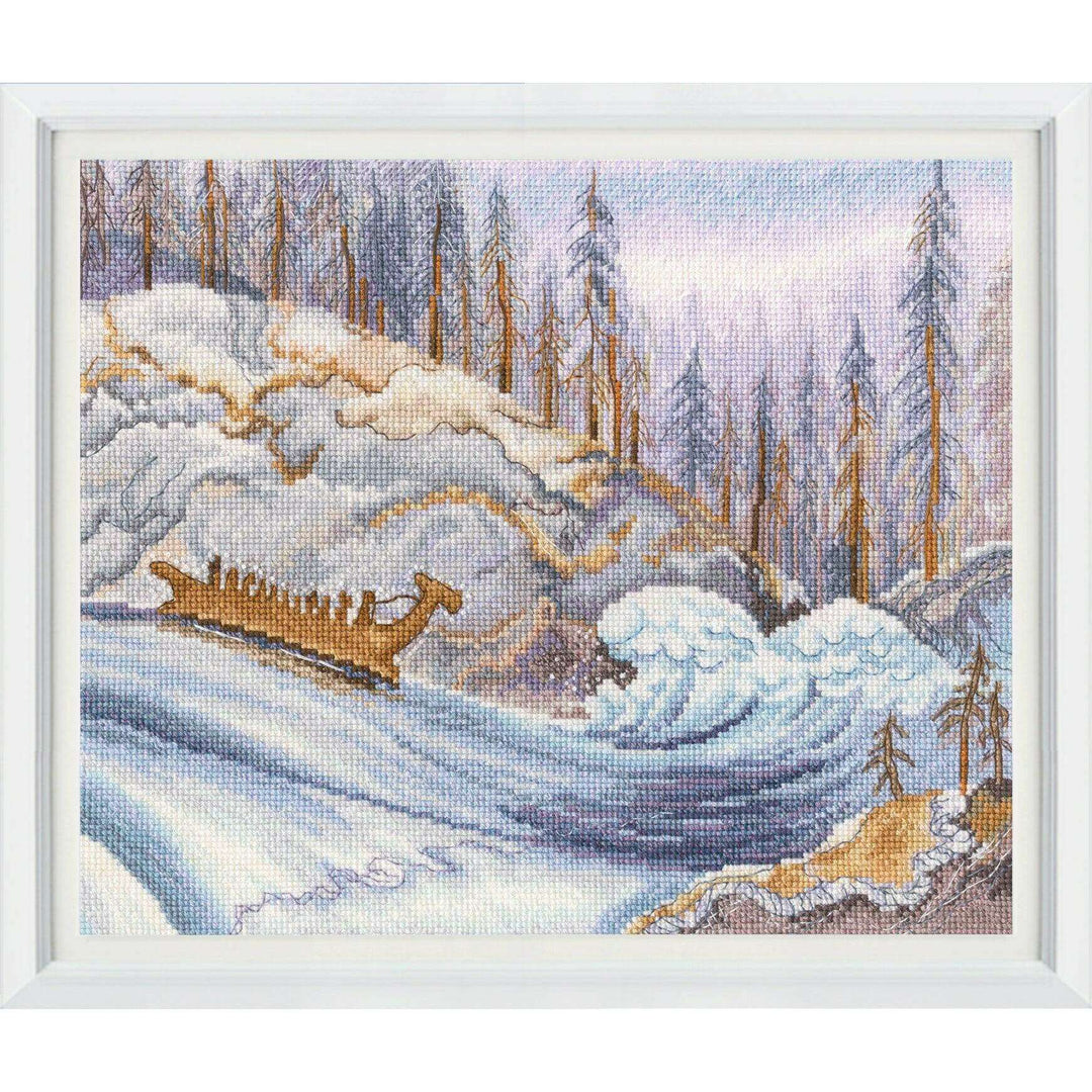 River of Time M990 Counted Cross Stitch Kit