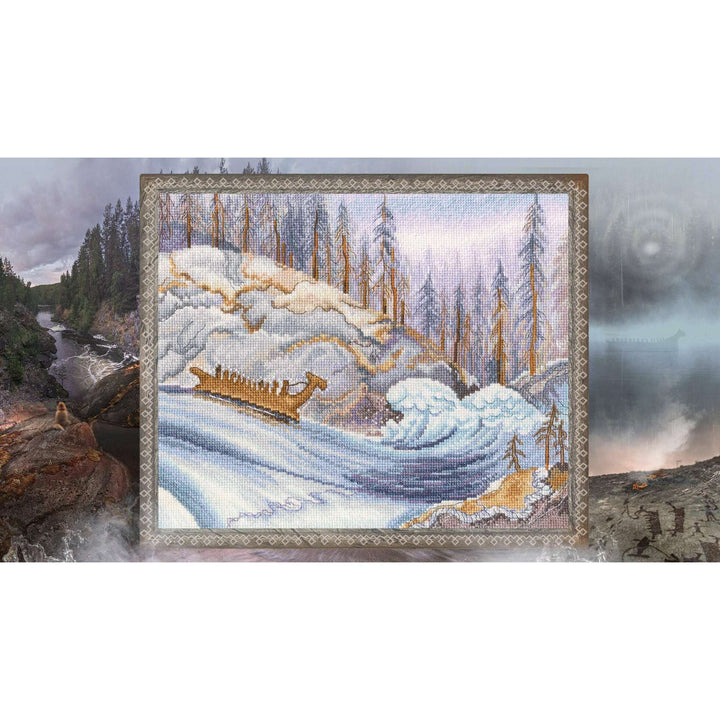 River of Time M990 Counted Cross Stitch Kit