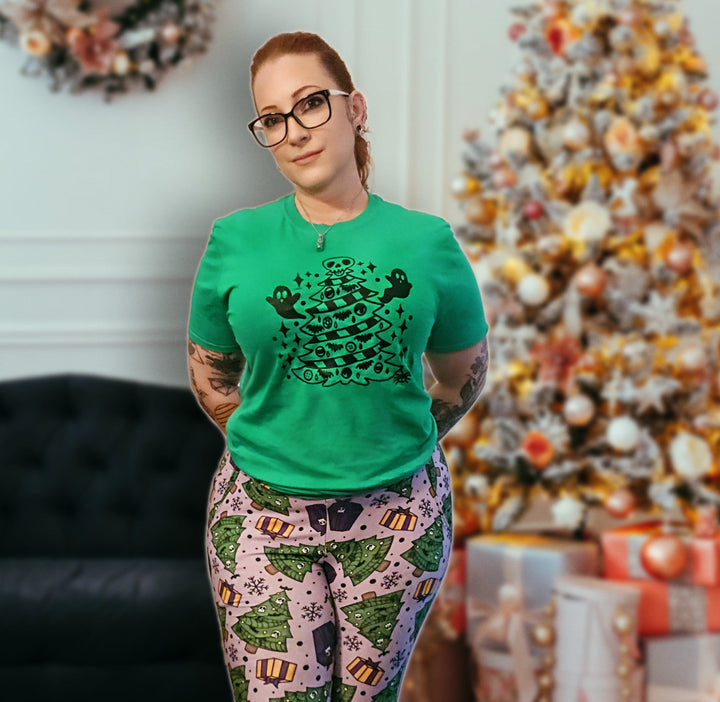 "Creepmas Tree" Spooky Holiday Tee - Unisex Shirt