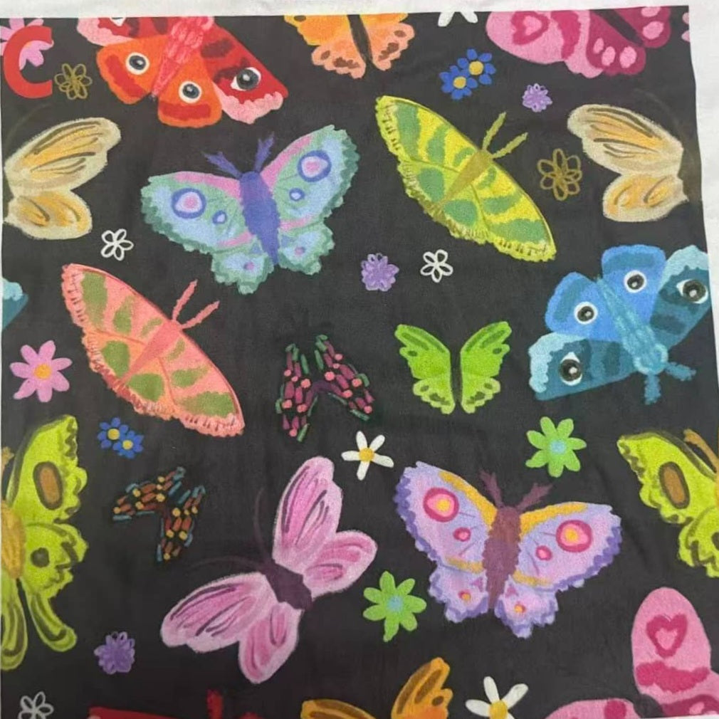 Rainbow Butterflies Leggings - High-quality Handcrafted Vibrant Spring Easter