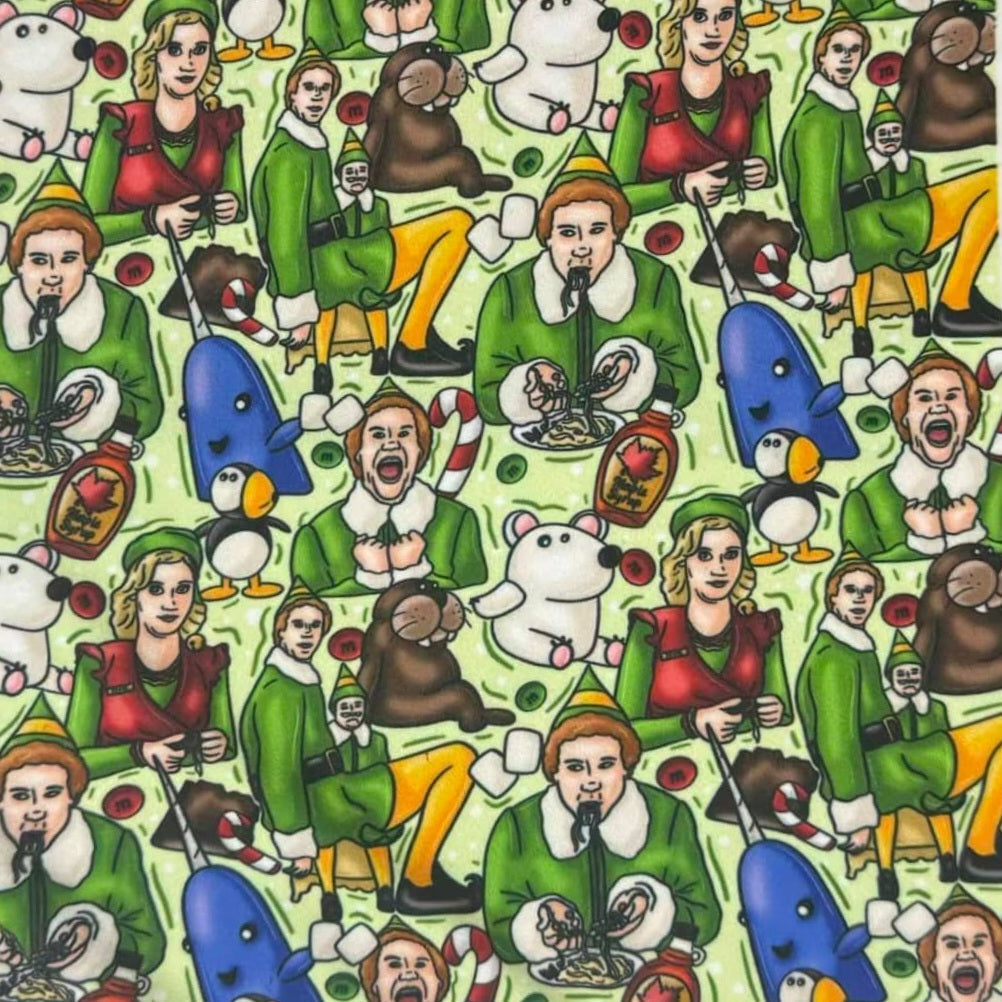 Buddy's Christmas Semi-Exclusive Leggings - High-quality Handcrafted Vibrant