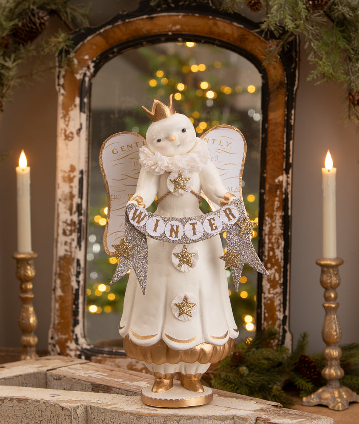 Winter Snow Angel Large by Bethany Lowe Designs, image 4