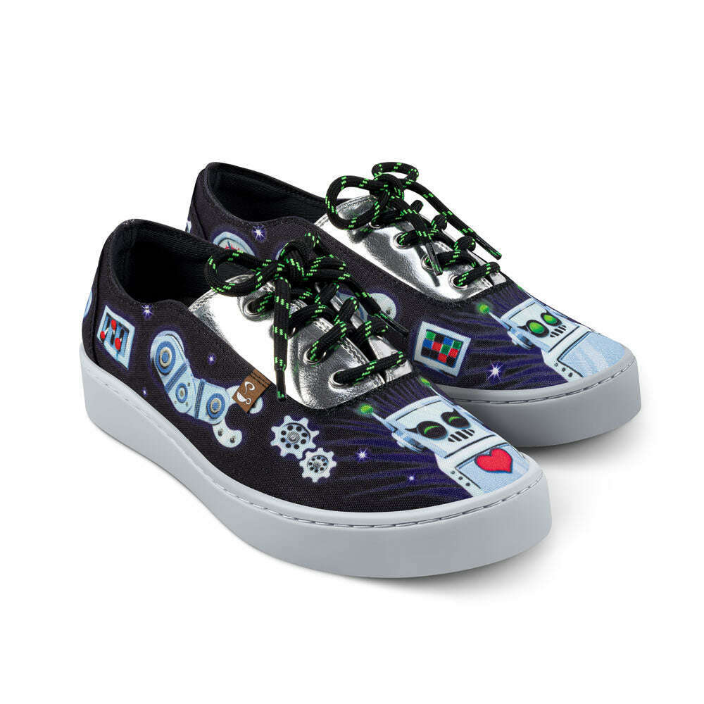 Robot Women's Casual Sneakers
