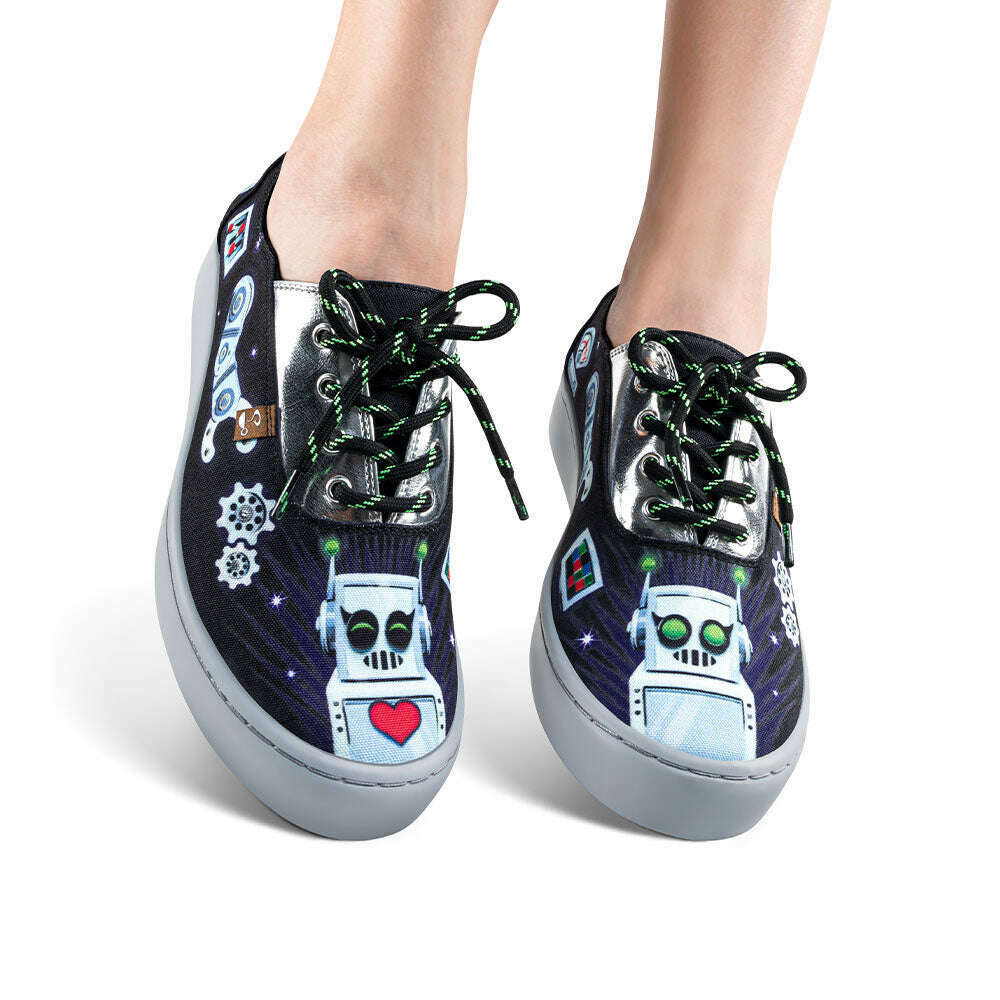 Robot Women's Casual Sneakers