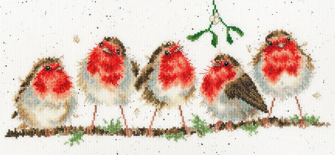 Rockin' Robins XHD69 Counted Cross Stitch Kit