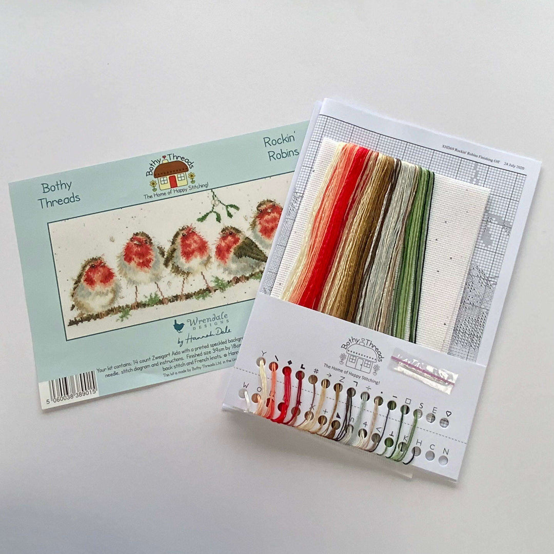 Rockin' Robins XHD69 Counted Cross Stitch Kit