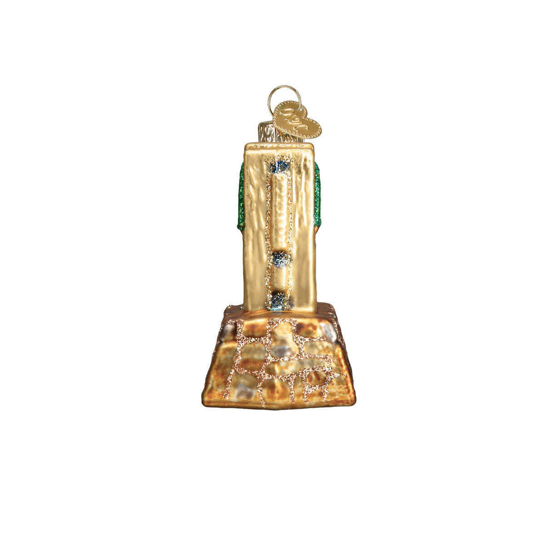Old World Christmas Rocky Mountain National Park Blown Glass Ornament