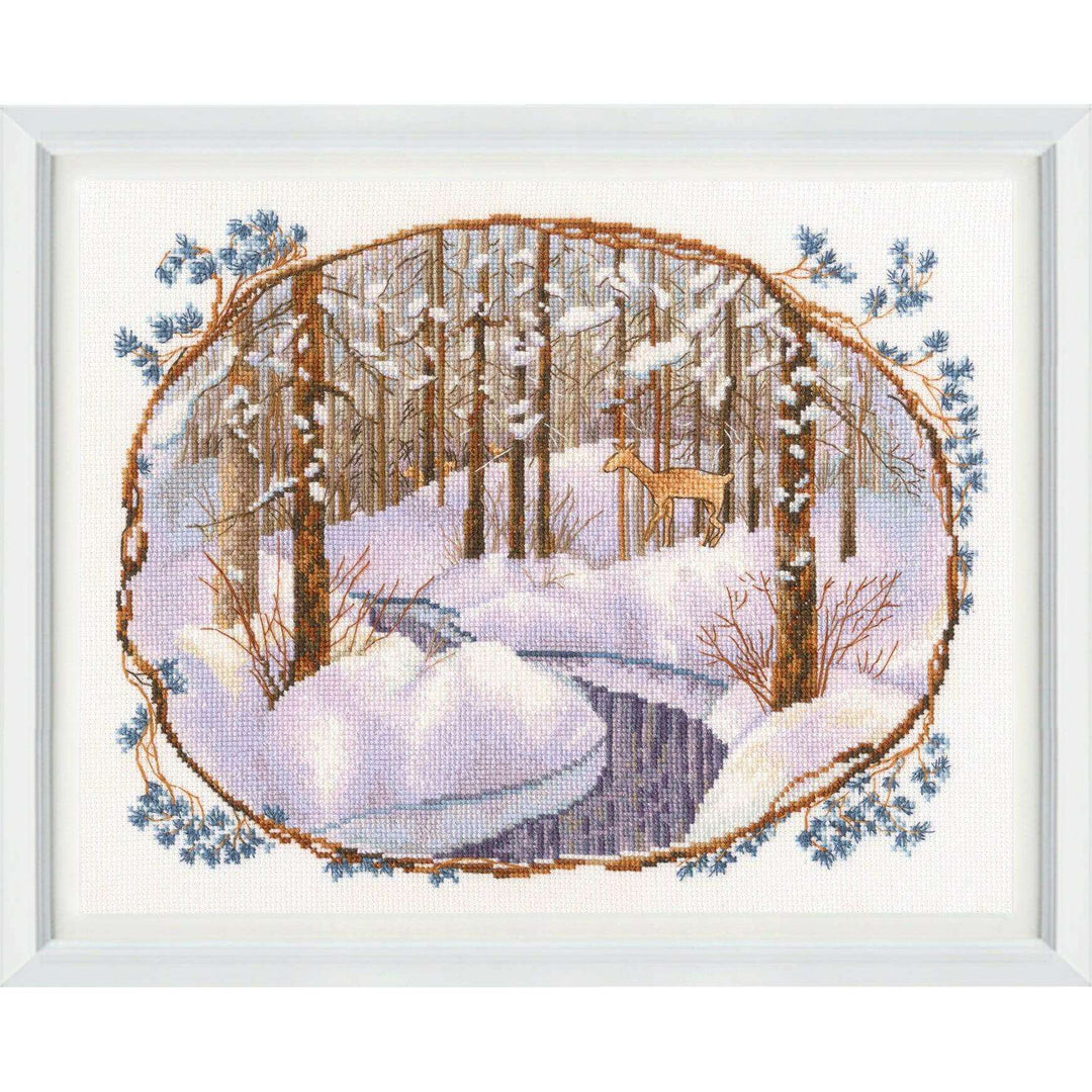 Roe deer M991 Counted Cross Stitch Kit