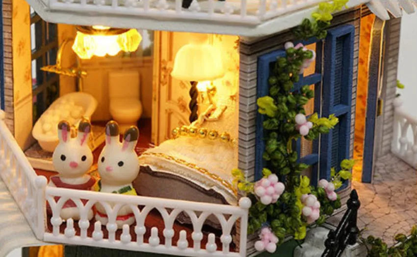 Miniature Wizardi Roombox Kit - Look For A Star Dollhouse Kit