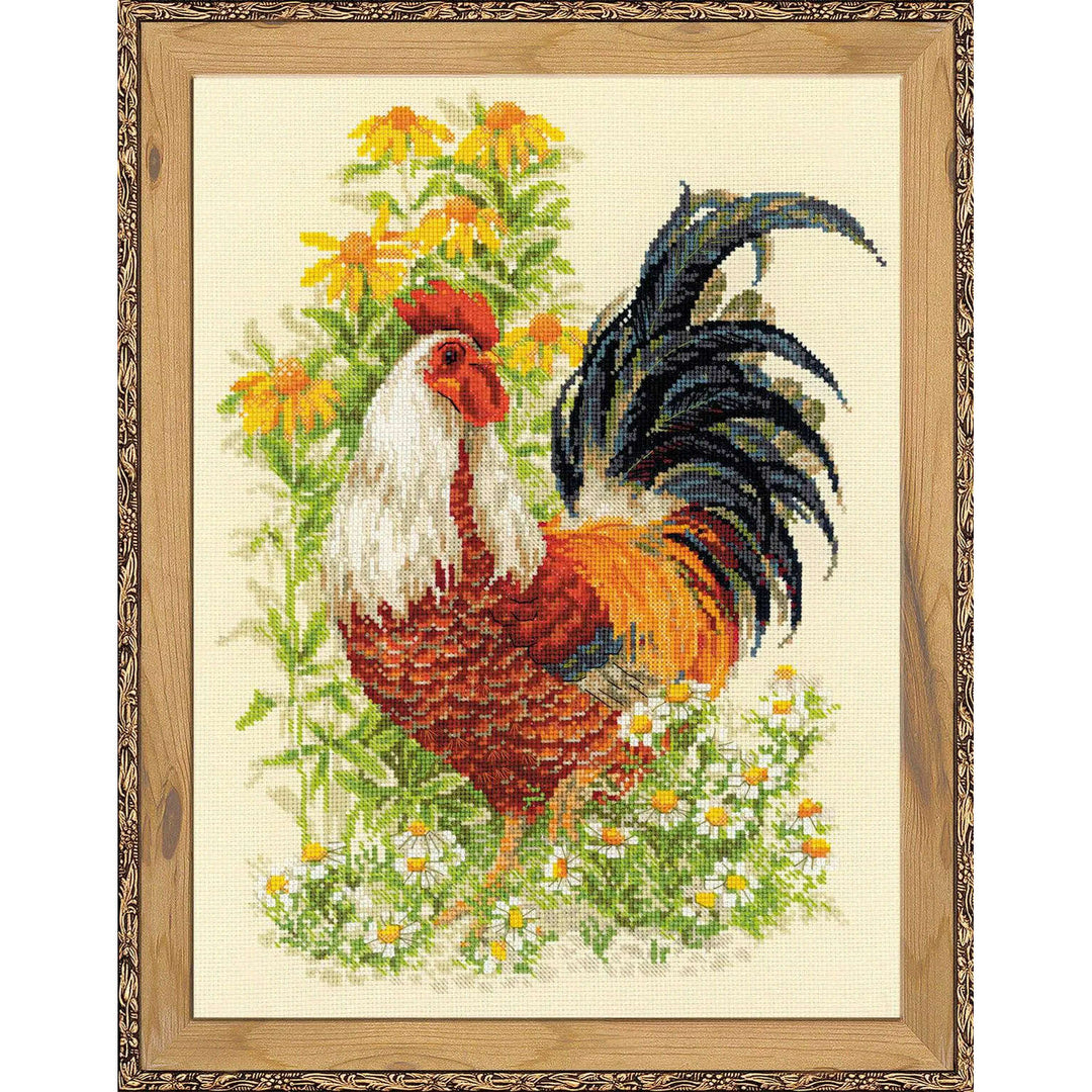 Rooster R1479 Counted Cross Stitch Kit