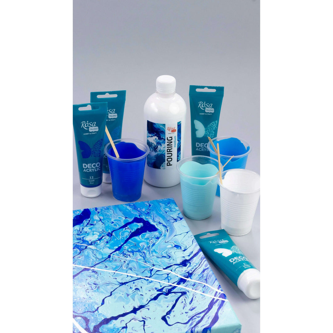 Rosa Talent Pouring medium for acrylic paints. 16.91 oz.
