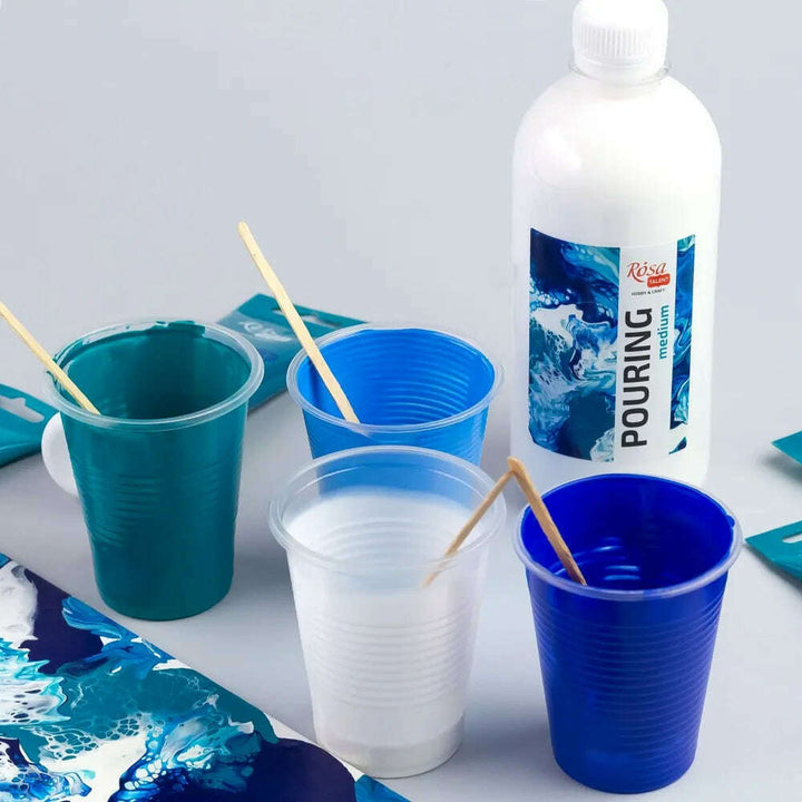 Rosa Talent Pouring medium for acrylic paints. 16.91 oz.