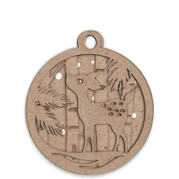 Rosa Talent Winter Story 4 - set of bases for decoration on fiberboard. 3.54*3.15 inches. 3pcs