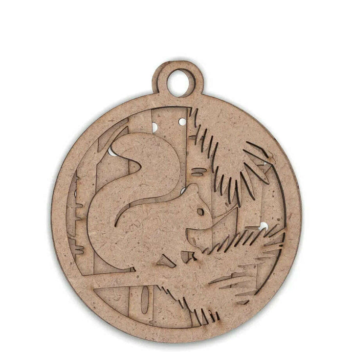 Rosa talent Winter Story 6 - Set of bases for decoration on fiberboard. 3.54*3.15 inches. 3pcs.