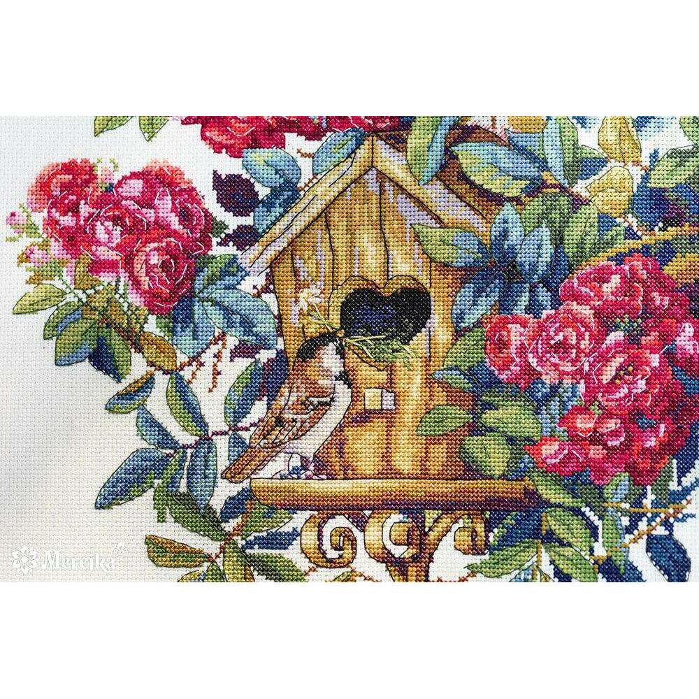 Rose Bush K-150 Counted Cross-Stitch Kit