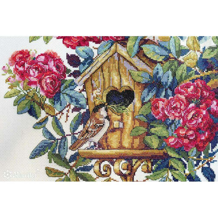 Rose Bush K-150 Counted Cross-Stitch Kit