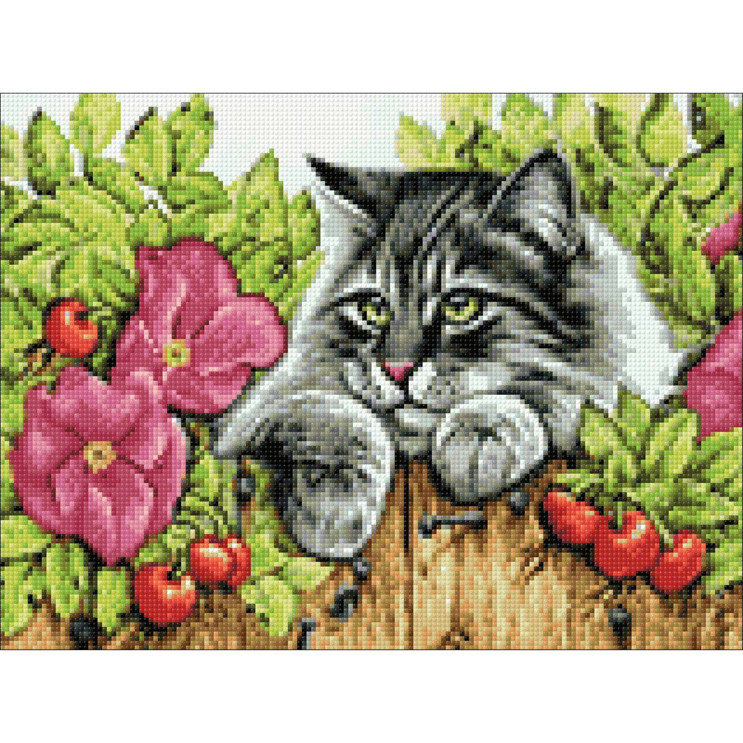 Rose Hedge CS2425 15.8 x 11.8 inches Crafting Spark Diamond Painting Kit
