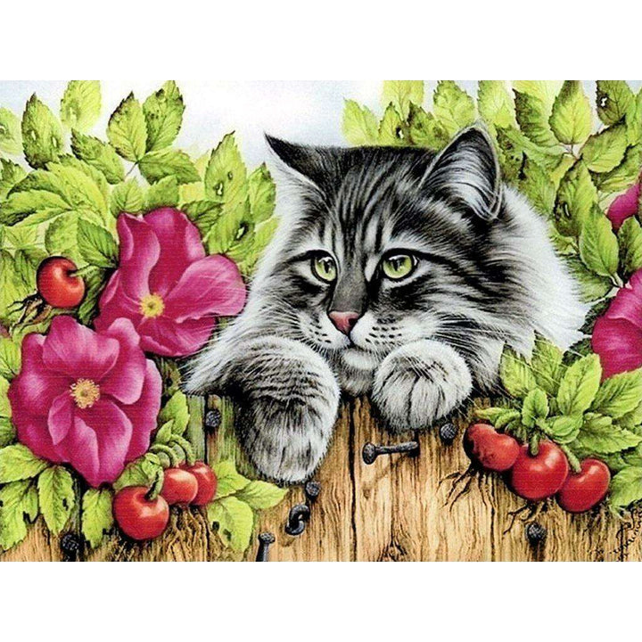 Rose Hedge CS2425 15.8 x 11.8 inches Crafting Spark Diamond Painting Kit