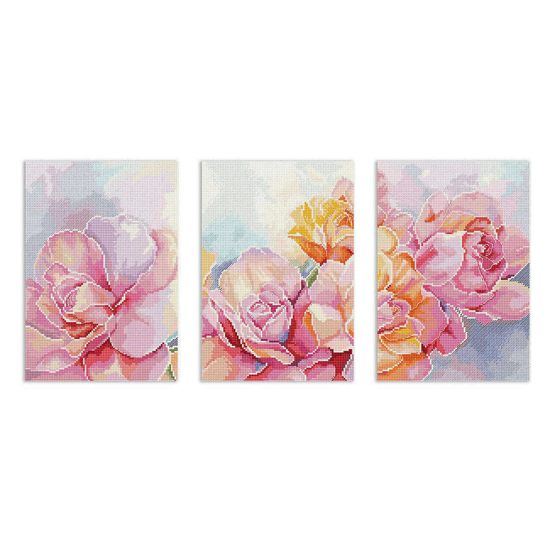 Roses L9930 Counted Cross Stitch Kit