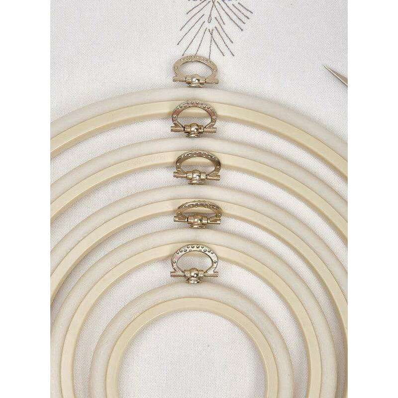 Round Flexi Hoop Nurge 230-2 White