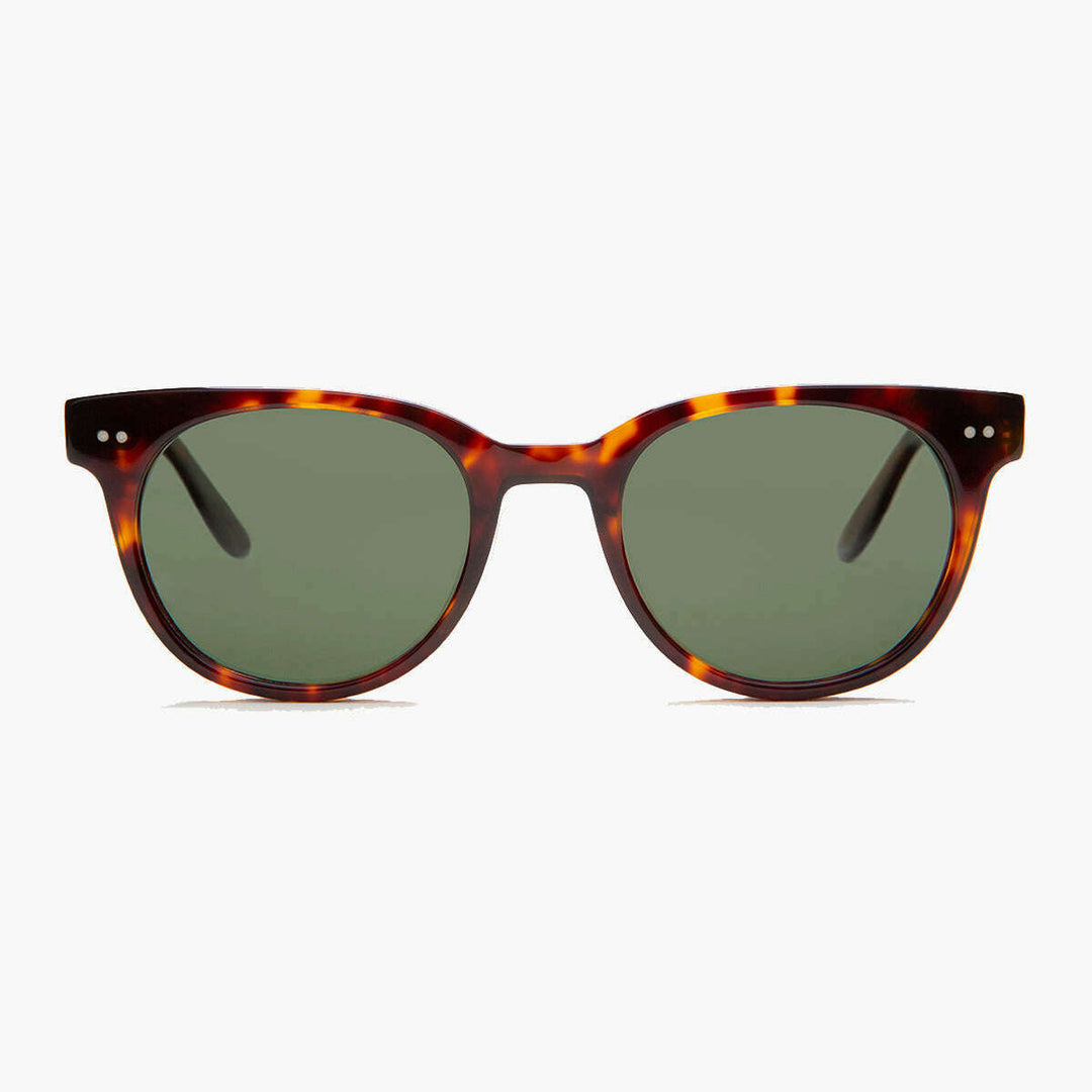 Round Hipster Sunglass with Polarized Lens - Darcy