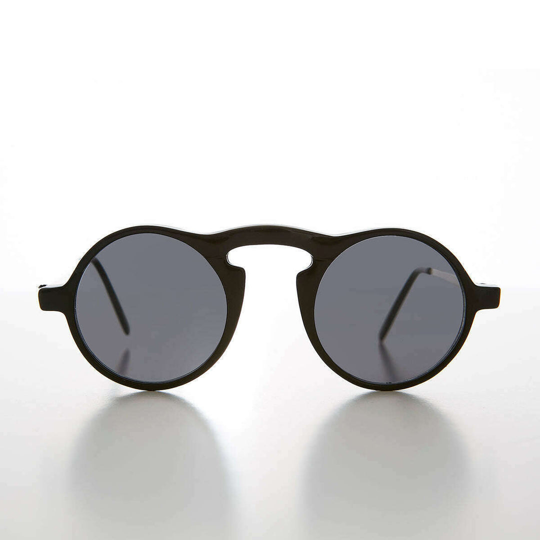 Round Old Fashioned Aviator Sunglasses - Dane