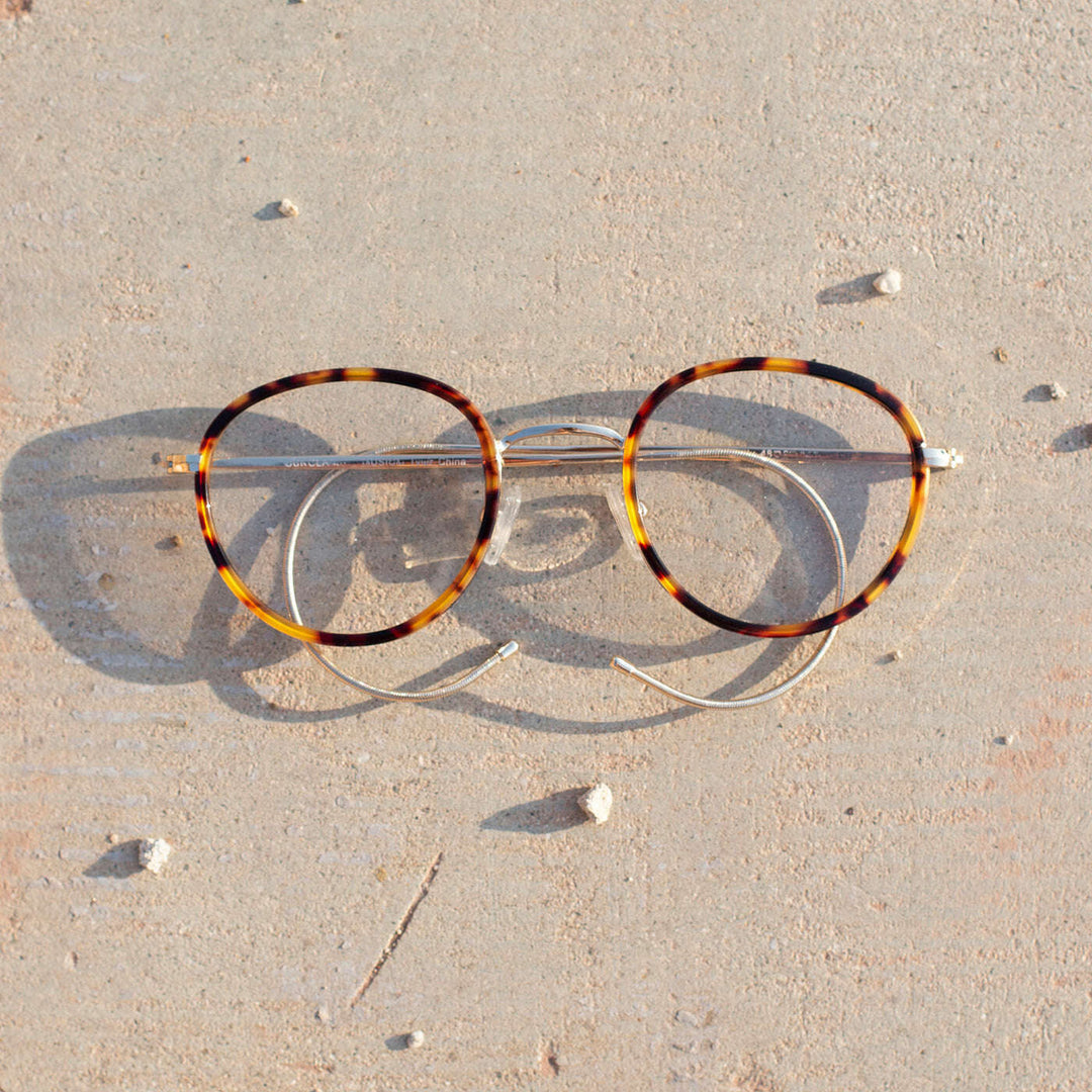 Round Reader with Cable Temples - Tyler