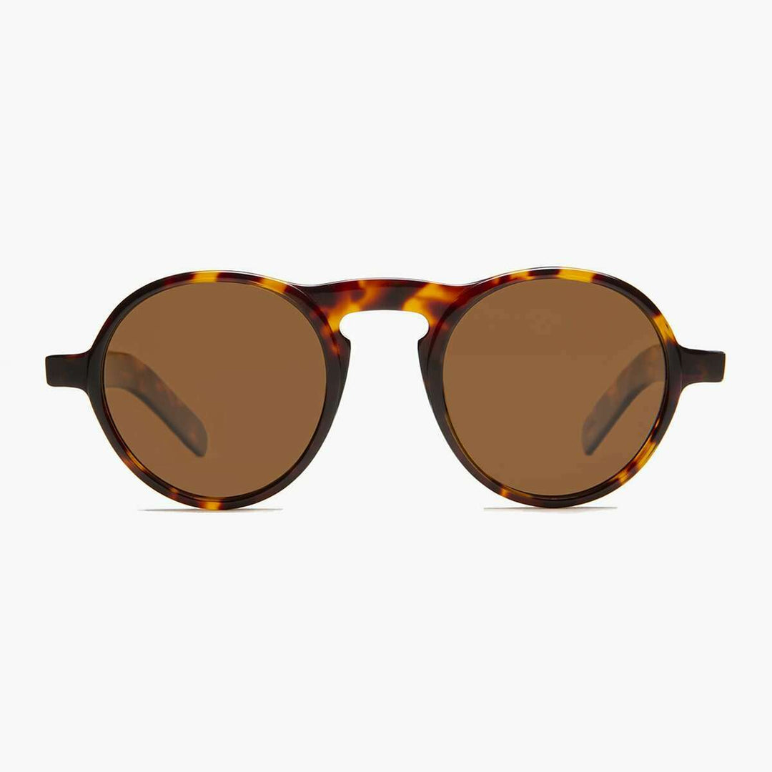 Round Retro Sunglass with Polarized Lens - Miami
