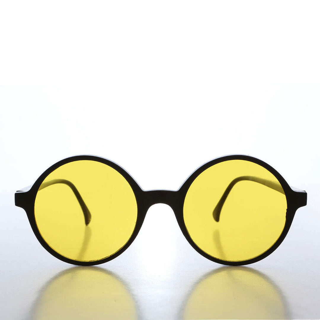 Round Sunglasses with Tinted Lenses - Viva