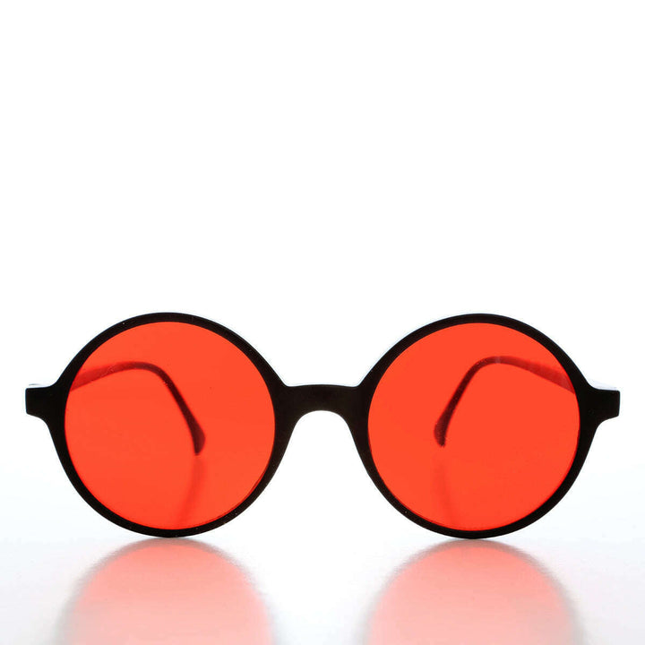 Round Sunglasses with Tinted Lenses - Viva