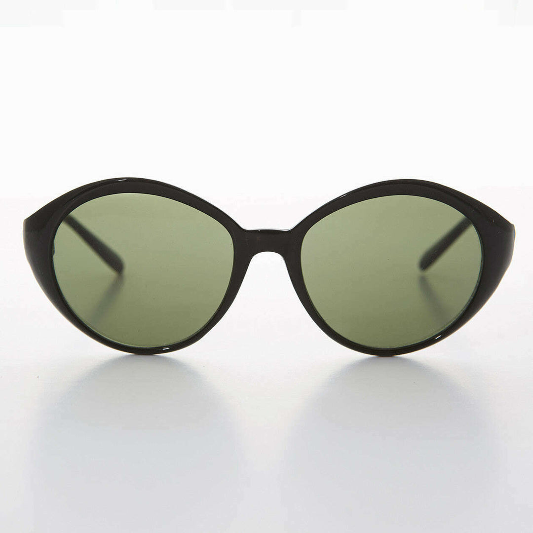Round Women's Vintage Sunglass - Ginger