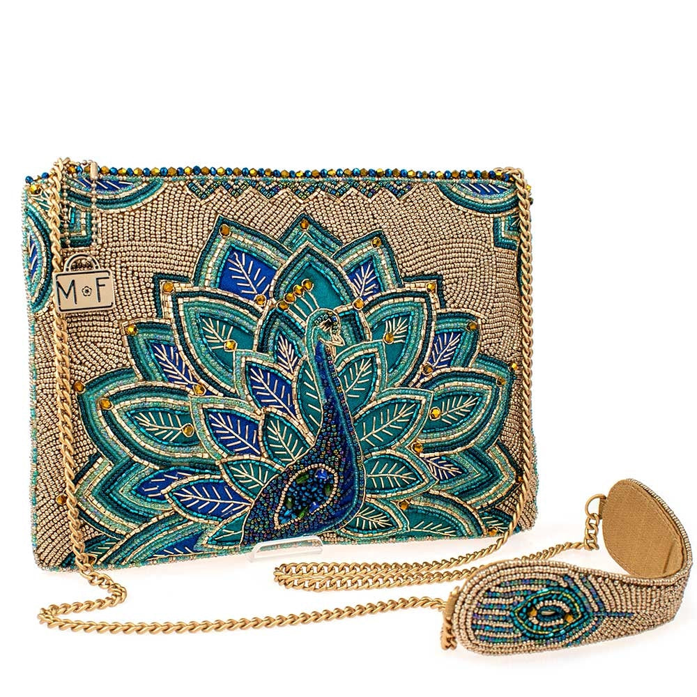 Royal Plume Crossbody Clutch by Mary Frances Image 2