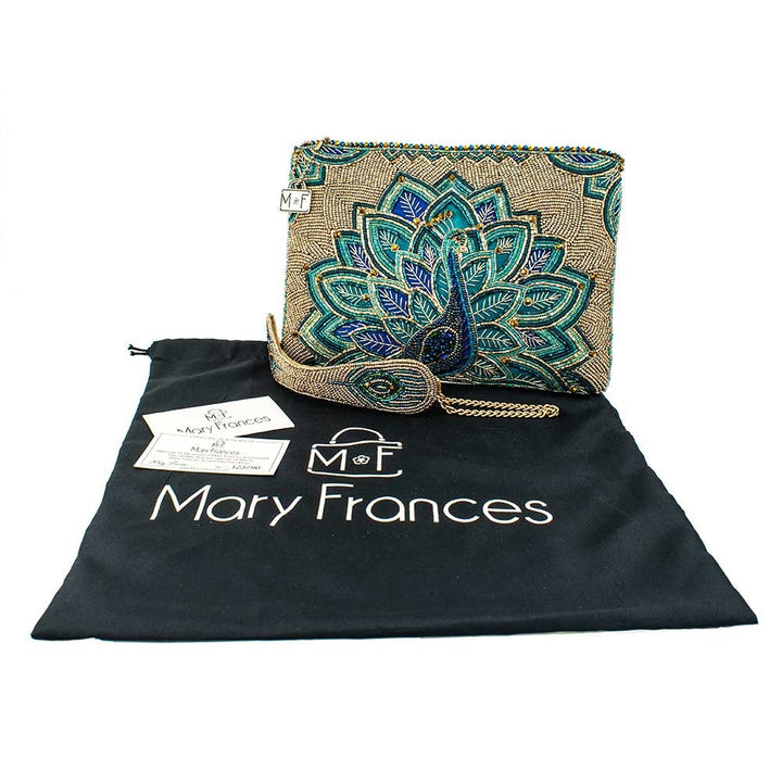 Royal Plume Crossbody Clutch by Mary Frances Image 8