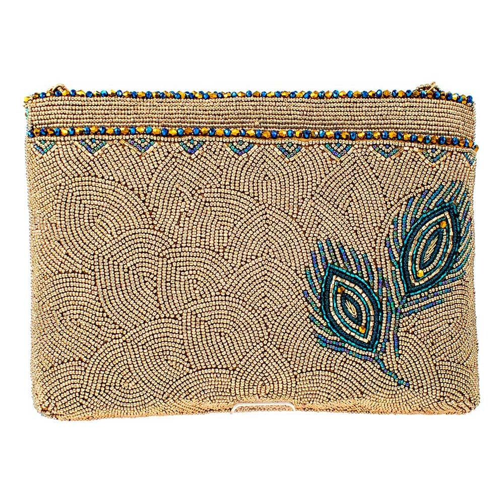 Royal Plume Crossbody Clutch by Mary Frances Image 3