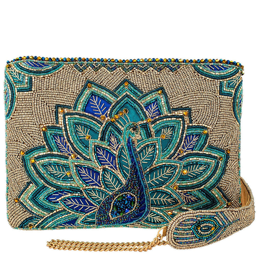 Royal Plume Crossbody Clutch by Mary Frances Image 1