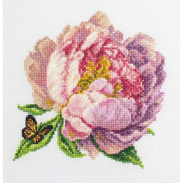 Rozella Peony BC206l Counted Cross-Stitch Kit