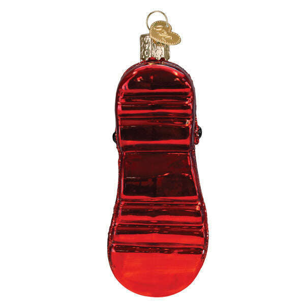 Old World Christmas Rubber Clog Blown Glass Ornament