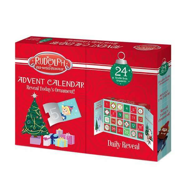 Old World Christmas Rudolph 24-Piece Ornament Advent Calendar